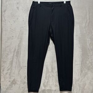 Cuts AO Jogger Pants Men L Black Stretch Moisture Wicking Wrinkle Resistant Slim
